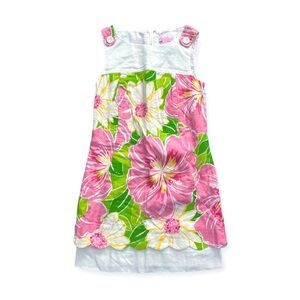 Lily Pulitzer Havana Good Time Pink Florida Dress, Size 2, Excellent!